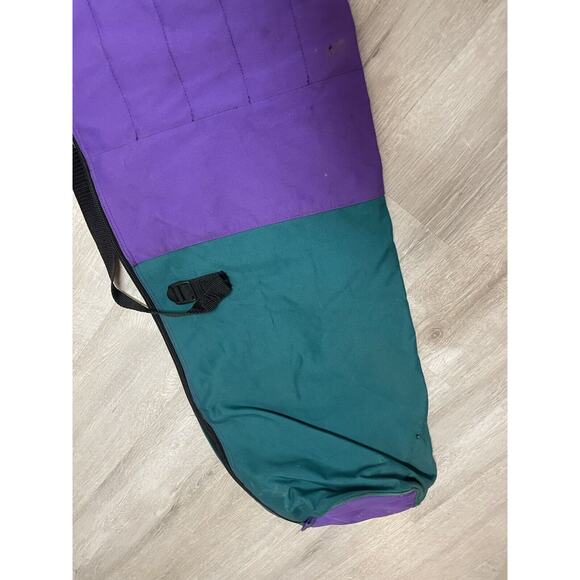 Vintage High Sierra Ski Bag Purple Green Retro Look Travel Bag